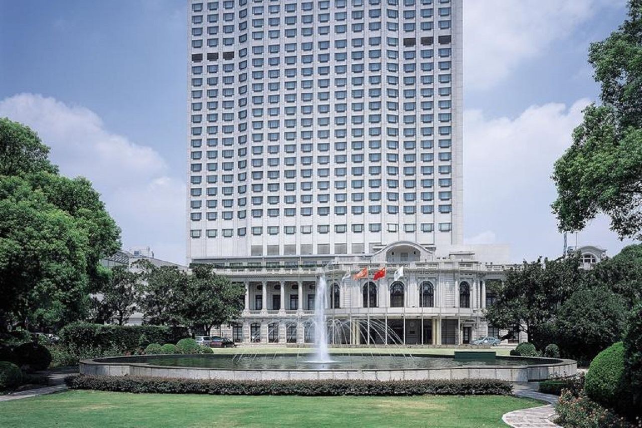 Okura Garden Hotel Shanghái Exterior foto